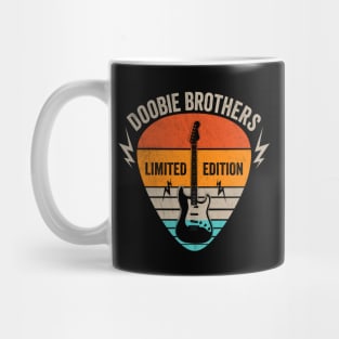 Vintage Doobie Name Guitar Pick Limited Edition Birthday Mug